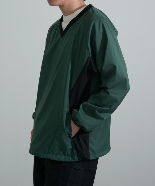 FORECAST(フォーキャスト)の「【FORECAST】防風ストレッチピステ 2282(その他トップス・メンズ・グリーン/ブラック/ネイビー・L/LL)」の5枚目の写真