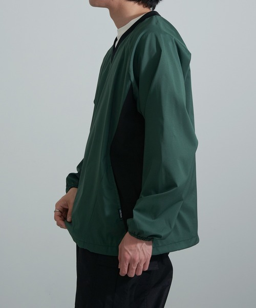 FORECAST(フォーキャスト)の「【FORECAST】防風ストレッチピステ 2282(その他トップス・メンズ・グリーン/ブラック/ネイビー・L/LL)」の8枚目の写真