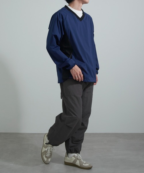 FORECAST(フォーキャスト)の「【FORECAST】防風ストレッチピステ 2282(その他トップス・メンズ・グリーン/ブラック/ネイビー・L/LL)」の21枚目の写真