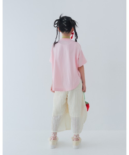 unica(ユニカ)の「エアリーレースまんまるパンツ(その他パンツ・キッズ・ライトパープル/オフホワイト/ブラック・XL/L)」の5枚目の写真