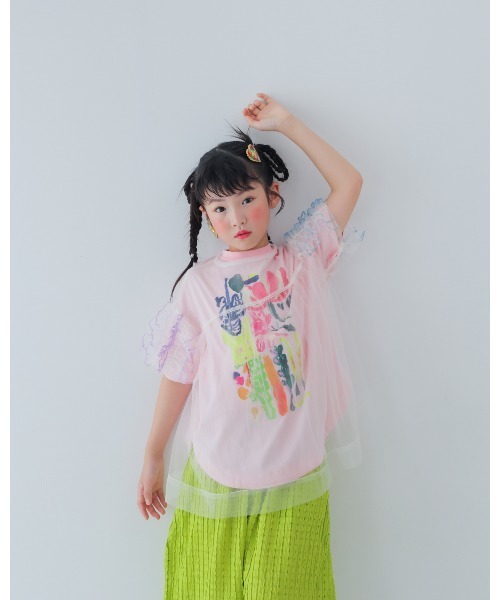 unica(ユニカ)の「エアリーレースまんまるパンツ(その他パンツ・キッズ・ライトパープル/オフホワイト/ブラック・XL/L)」の15枚目の写真