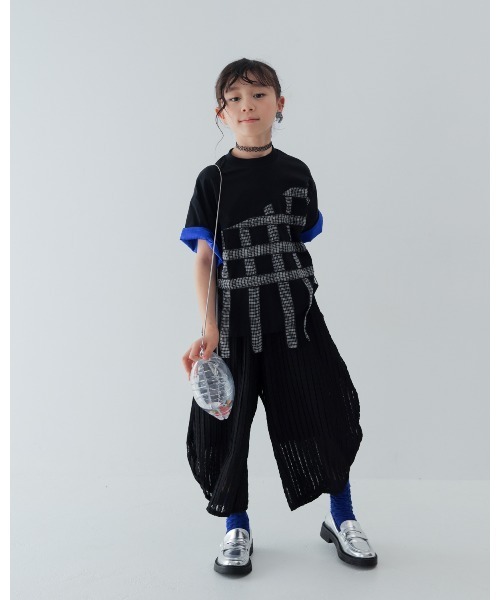 unica(ユニカ)の「エアリーレースまんまるパンツ(その他パンツ・キッズ・ライトパープル/オフホワイト/ブラック・XL/L)」の20枚目の写真