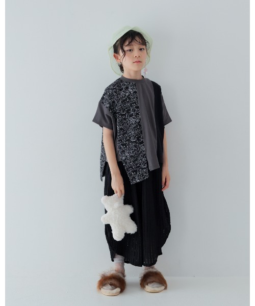 unica(ユニカ)の「エアリーレースまんまるパンツ(その他パンツ・キッズ・ライトパープル/オフホワイト/ブラック・XL/L)」の22枚目の写真