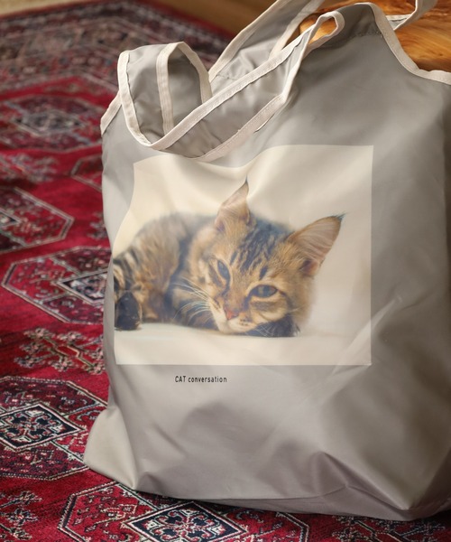 FUNALIVE(ファンアライブ)の「CAT DAY 保冷保温機能付コンパクトエコバッグ(エコバッグ/サブバッグ・メンズ・その他1/その他3/その他4/その他2・FREE)」の9枚目の写真