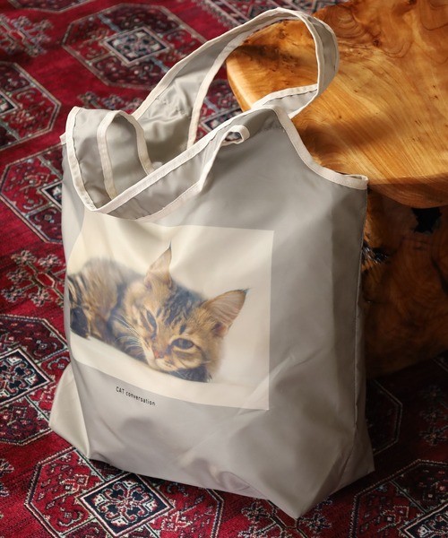 FUNALIVE(ファンアライブ)の「CAT DAY 保冷保温機能付コンパクトエコバッグ(エコバッグ/サブバッグ・メンズ・その他1/その他3/その他4/その他2・FREE)」の10枚目の写真