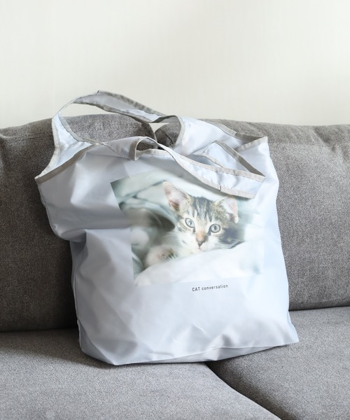 FUNALIVE(ファンアライブ)の「CAT DAY 保冷保温機能付コンパクトエコバッグ(エコバッグ/サブバッグ・メンズ・その他1/その他3/その他4/その他2・FREE)」の7枚目の写真