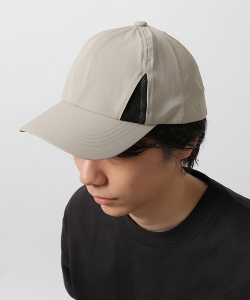 LAKOLE（ラコレ）の「メッシュ切替キャップ / 644862（キャップ・メンズ・ブラック/ライトベージュ/チャコール・9）」の3枚目の写真