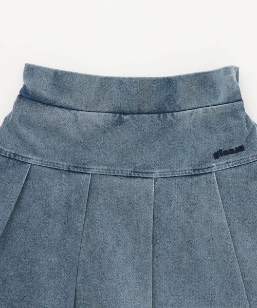 LOVETOXIC（ラブトキシック）の「デニムライクカットプリーツスカート（スカート・キッズ・ブルー/グレー・130cm/L:160cm/S:140cm/M:150cm）」の10枚目の写真