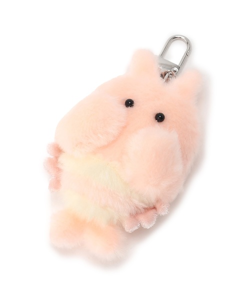 pom ponette junior(ポンポネットジュニア)の「ふわりんアニマルファーチャーム(その他小物・キッズ・ベージュ/オレンジ/ライトブルー/ライトピンク/ライトグレー/ホワイト・F)」の6枚目の写真