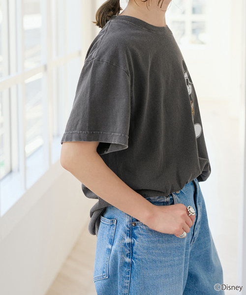 Spick & Span（スピックアンドスパン）の「《追加》GOOD ROCK SPEED / グッドロックスピード 別注 / ミッキー / Tシャツ（Tシャツ/カットソー・レディース・ブラック系その他/ホワイト/グレー・FREE）」の16枚目の写真