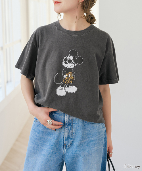 Spick & Span（スピックアンドスパン）の「《追加》GOOD ROCK SPEED / グッドロックスピード 別注 / ミッキー / Tシャツ（Tシャツ/カットソー・レディース・ブラック系その他/ホワイト/グレー・FREE）」の17枚目の写真