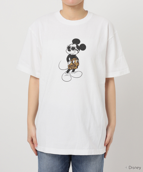 Spick & Span（スピックアンドスパン）の「《追加》GOOD ROCK SPEED / グッドロックスピード 別注 / ミッキー / Tシャツ（Tシャツ/カットソー・レディース・ブラック系その他/ホワイト/グレー・FREE）」の6枚目の写真
