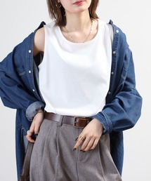BRODIAEA プレミアムコットンタンクトップ