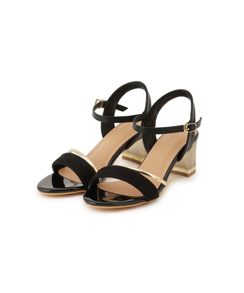 Juze（ジュゼ）の「アイスキューブヒールサンダル（サンダル・レディース・シルバー/ブラック/キナリ・L/S/M）」の16枚目の写真