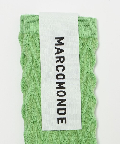 MARCOMONDE(マルコモンド)の「<MARCOMONDE>ソックス(ソックス/靴下・レディース・ホワイト/ブラック/ライム・FREE)」の6枚目の写真