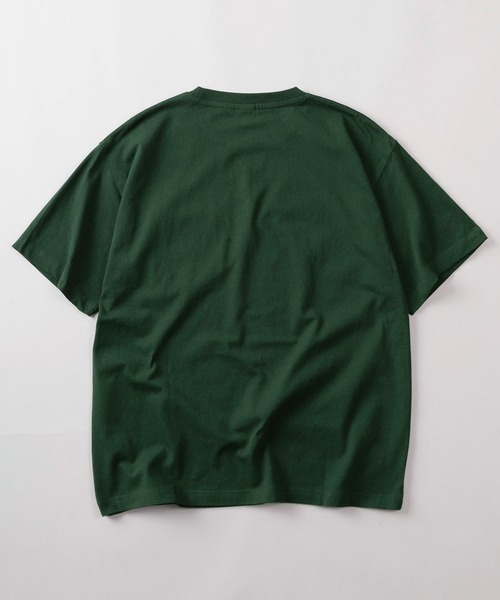 CAPTAIN STAG(キャプテンスタッグ)の「【76】【CAPTAIN STAG/キャプテンスタッグ】ピスネーム付 布帛ポケット クルーネック Tシャツ/ユニセックス/レディース/メンズ(Tシャツ/カットソー・メンズ・ブラック/グリーン/ホワイト/ブルー・M/L)」の5枚目の写真