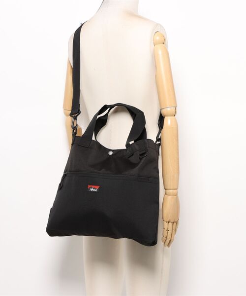 NANGA（ナンガ）の「NANGA/ナンガ　MAGIC FLASH Jr.TOTE BAG（トートバッグ・メンズ・ブラック・FREE）」の2枚目の写真