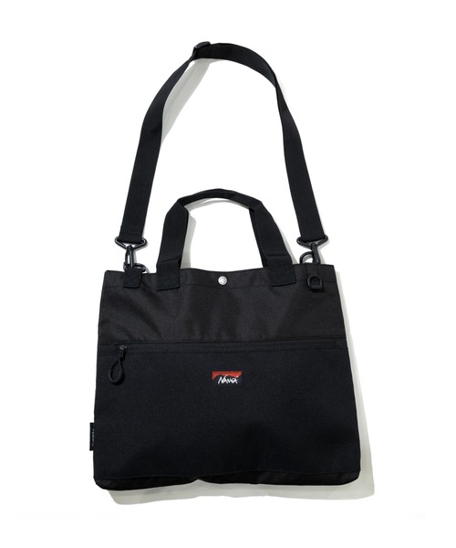 NANGA（ナンガ）の「NANGA/ナンガ　MAGIC FLASH Jr.TOTE BAG（トートバッグ・メンズ・ブラック・FREE）」の4枚目の写真