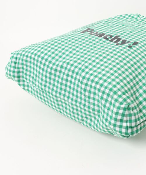 Ritzy(リッツィー)の「6色展開 ストライプ柄 ロゴプリント トートバッグ(トートバッグ・レディース・ブラック系1/ブラック系2/ブルー/レッド/グリーン/ホワイト・FREE)」の13枚目の写真