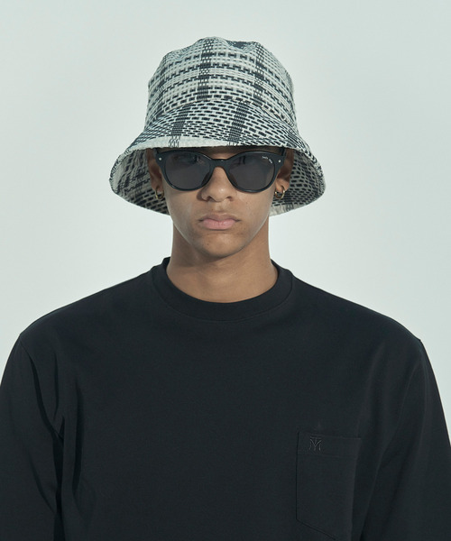 VICTIM(ヴィクティム)の「VICTIM ヴィクティム / ×CA4LA BUCKET HAT カシラコラボレーションバケットハット / VTM-26-A-003(ハット・メンズ・ブラック/ホワイト/ネイビー・FREE)」の10枚目の写真