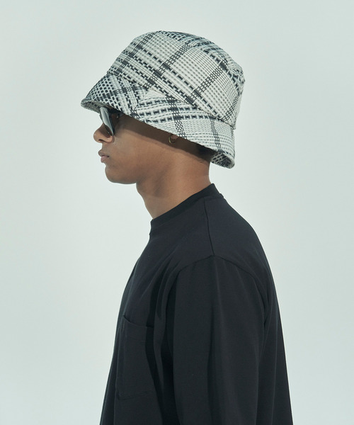 VICTIM(ヴィクティム)の「VICTIM ヴィクティム / ×CA4LA BUCKET HAT カシラコラボレーションバケットハット / VTM-26-A-003(ハット・メンズ・ブラック/ホワイト/ネイビー・FREE)」の12枚目の写真