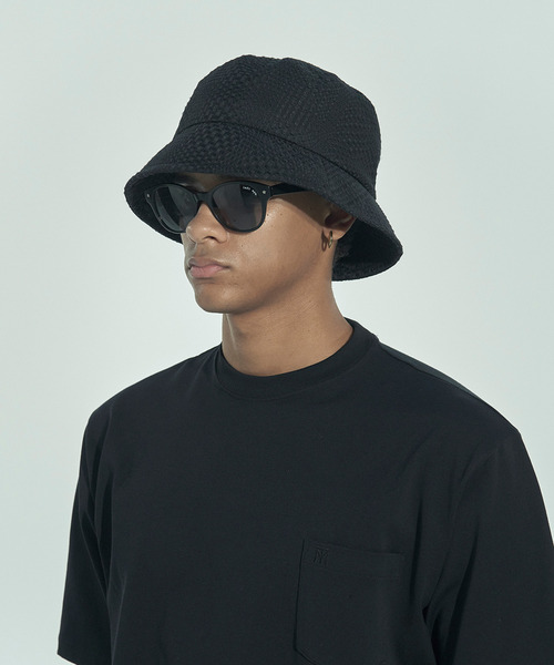 VICTIM(ヴィクティム)の「VICTIM ヴィクティム / ×CA4LA BUCKET HAT カシラコラボレーションバケットハット / VTM-26-A-003(ハット・メンズ・ブラック/ホワイト/ネイビー・FREE)」の14枚目の写真