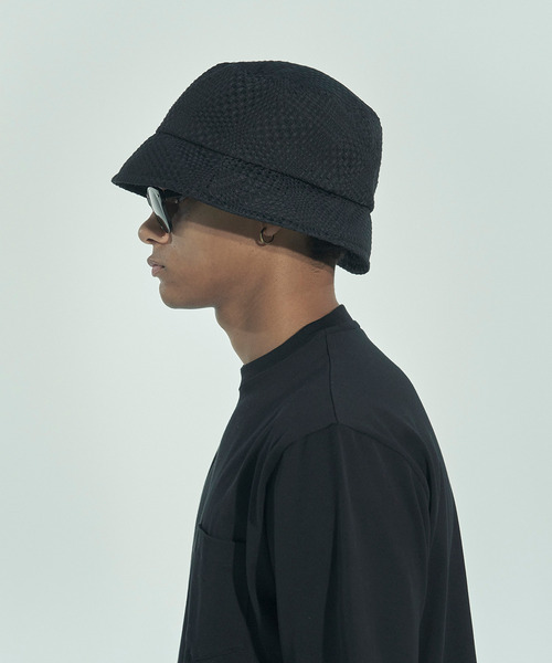 VICTIM(ヴィクティム)の「VICTIM ヴィクティム / ×CA4LA BUCKET HAT カシラコラボレーションバケットハット / VTM-26-A-003(ハット・メンズ・ブラック/ホワイト/ネイビー・FREE)」の15枚目の写真