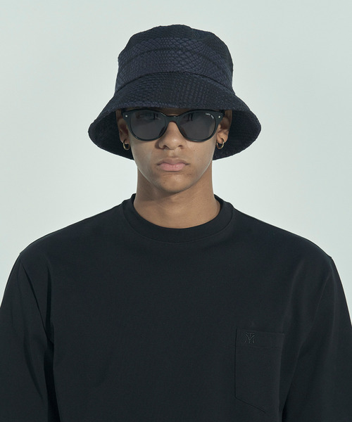 VICTIM(ヴィクティム)の「VICTIM ヴィクティム / ×CA4LA BUCKET HAT カシラコラボレーションバケットハット / VTM-26-A-003(ハット・メンズ・ブラック/ホワイト/ネイビー・FREE)」の16枚目の写真