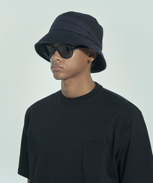 VICTIM(ヴィクティム)の「VICTIM ヴィクティム / ×CA4LA BUCKET HAT カシラコラボレーションバケットハット / VTM-26-A-003(ハット・メンズ・ブラック/ホワイト/ネイビー・FREE)」の17枚目の写真