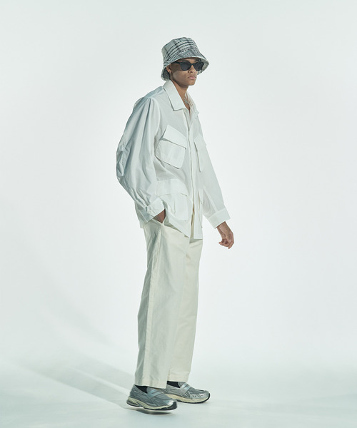 VICTIM(ヴィクティム)の「VICTIM ヴィクティム / ×CA4LA BUCKET HAT カシラコラボレーションバケットハット / VTM-26-A-003(ハット・メンズ・ブラック/ホワイト/ネイビー・FREE)」の22枚目の写真