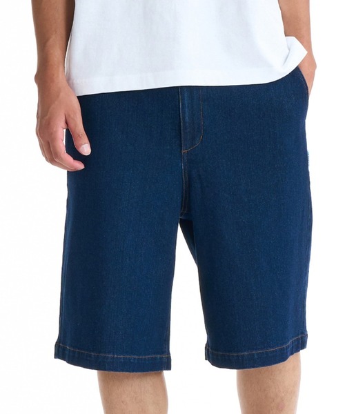 ELEMENT（エレメント）の「ELEMENT SHOD SHORTS STD DENIM（デニムパンツ・メンズ・グレー/ネイビー・M/L）」の2枚目の写真