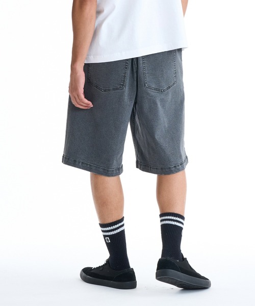 ELEMENT（エレメント）の「ELEMENT SHOD SHORTS STD DENIM（デニムパンツ・メンズ・グレー/ネイビー・M/L）」の6枚目の写真