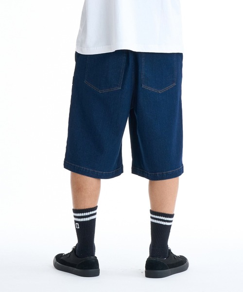 ELEMENT（エレメント）の「ELEMENT SHOD SHORTS STD DENIM（デニムパンツ・メンズ・グレー/ネイビー・M/L）」の4枚目の写真