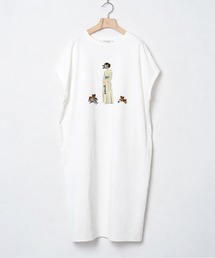 BEDSIDEDRAMA（ベットサイドドラマ）の「DOG SAVE THE QUEEN Dress Tee（ワンピース）」