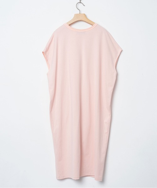 BEDSIDEDRAMA(ベットサイドドラマ)の「DOG SAVE THE QUEEN Dress Tee(ワンピース・レディース・ピンク/ホワイト/ブラック・2)」の11枚目の写真