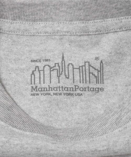 Manhattan Portage(マンハッタンポーテージ)の「『親子リンク』『150サイズ』『別注』MANHATTAN PORTAGE×DOORS 1ptプリントTシャツ(KIDS)(Tシャツ/カットソー・キッズ・オフホワイト/チャコールグレー/グレー系その他・150)」の4枚目の写真