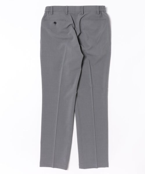 TAKA-Q(タカキュー)の「スラックス メンズ ビジネス パンツ ストレッチ ウォッシャブル 接触冷感 速乾 スリム ノータック 裾上げ済み グレー セットアップ可能 (スーツパンツ・メンズ・グレー・MEDIUM/3L/X-LARGE/LARGE/S)」の2枚目の写真