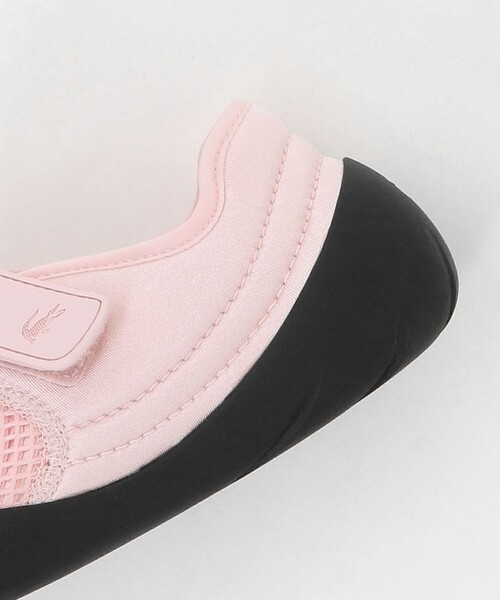 LACOSTE（ラコステ）の「＜LACOSTE＞LOW MYSTERE ﾒﾘｰｼﾞｪﾝ（スニーカー・レディース・ブラック/ライトピンク・23cm/23.5cm/24cm/25.5cm/22.5cm/24.5cm）」の12枚目の写真