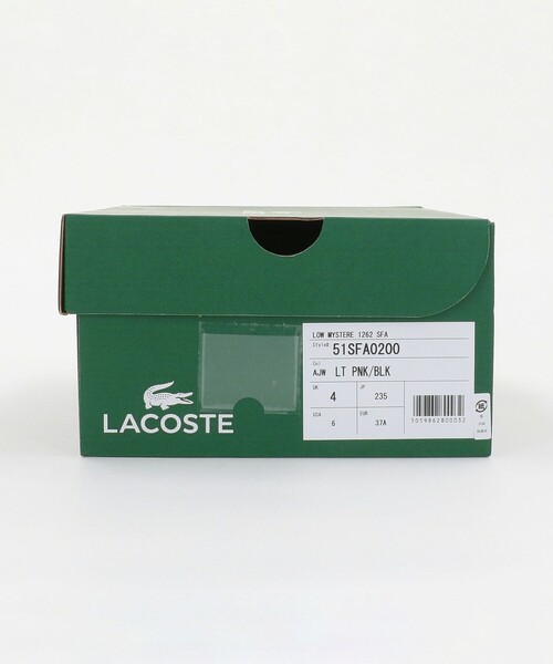 LACOSTE（ラコステ）の「＜LACOSTE＞LOW MYSTERE ﾒﾘｰｼﾞｪﾝ（スニーカー・レディース・ブラック/ライトピンク・23cm/23.5cm/24cm/25.5cm/22.5cm/24.5cm）」の17枚目の写真