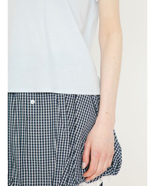 SORIN(ソリン )の「Swan Printed T-shirt/スワンプリント Tシャツ(Tシャツ/カットソー・レディース・グレー/ホワイト/サックスブルー・38)」の10枚目の写真