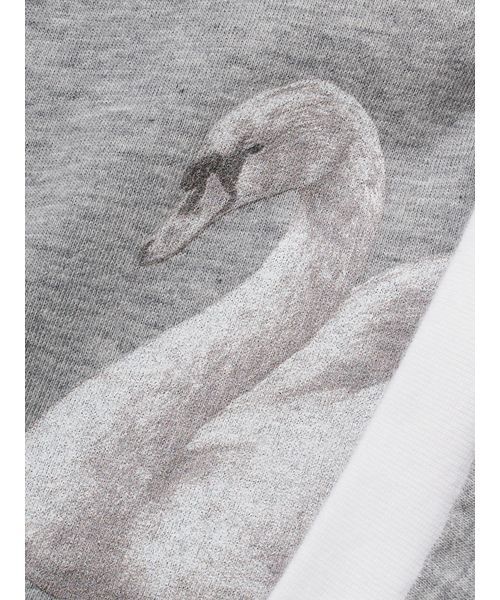 SORIN(ソリン )の「Swan Printed T-shirt/スワンプリント Tシャツ(Tシャツ/カットソー・レディース・グレー/ホワイト/サックスブルー・38)」の20枚目の写真