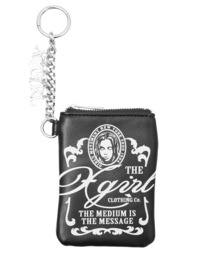 X-girl | FAUX LEATHER FACE COIN CASE(コインケース)