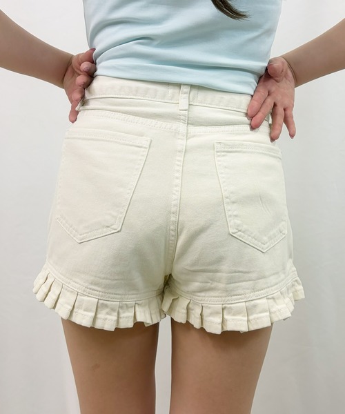 frunco(フランコ)の「【ZOZOTOWN限定】フリルショートパンツ(その他パンツ・レディース・ブラック/ホワイト/ピンク/イエロー/ブルー・FREE)」の14枚目の写真