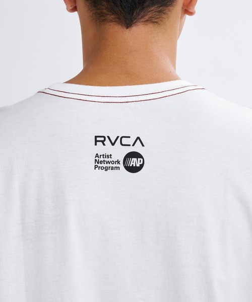 RVCA(ルーカ)の「RVCA メンズ RVCA EVOLUTION SS Tシャツ 【2026年夏モデル】(Tシャツ/カットソー・メンズ・ブラック系その他/オフホワイト・SMALL/LARGE/X-LARGE/MEDIUM)」の5枚目の写真