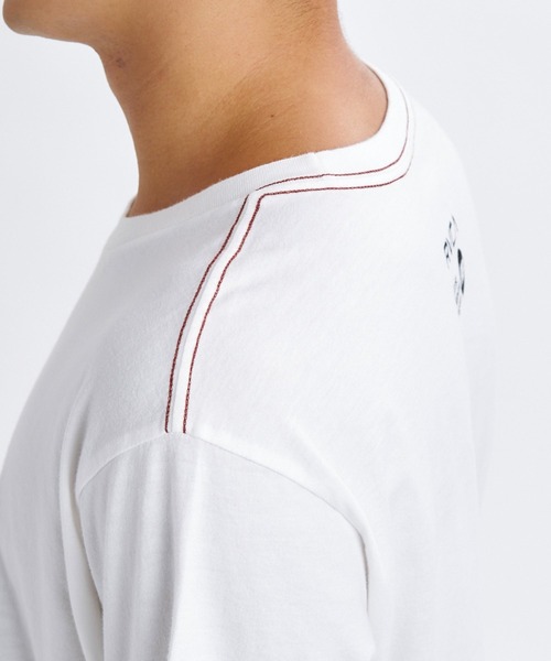 RVCA(ルーカ)の「RVCA メンズ RVCA EVOLUTION SS Tシャツ 【2026年夏モデル】(Tシャツ/カットソー・メンズ・ブラック系その他/オフホワイト・SMALL/LARGE/X-LARGE/MEDIUM)」の6枚目の写真