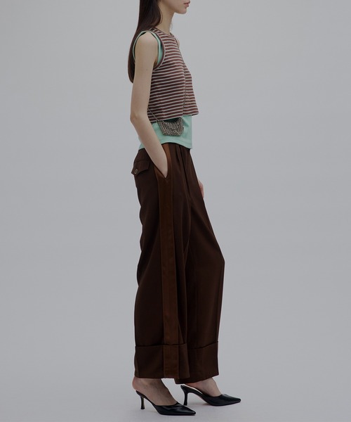 FRUIT OF THE LOOM(フルーツオブザルーム)の「Fruit of the Loom × Ameri PACK TANK TOP(タンクトップ・レディース・ブラック/チャコールグレー/ミント・MEDIUM/SMALL)」の11枚目の写真
