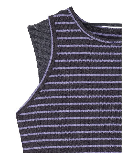 FRUIT OF THE LOOM(フルーツオブザルーム)の「Fruit of the Loom × Ameri PACK TANK TOP(タンクトップ・レディース・ブラック/チャコールグレー/ミント・MEDIUM/SMALL)」の16枚目の写真