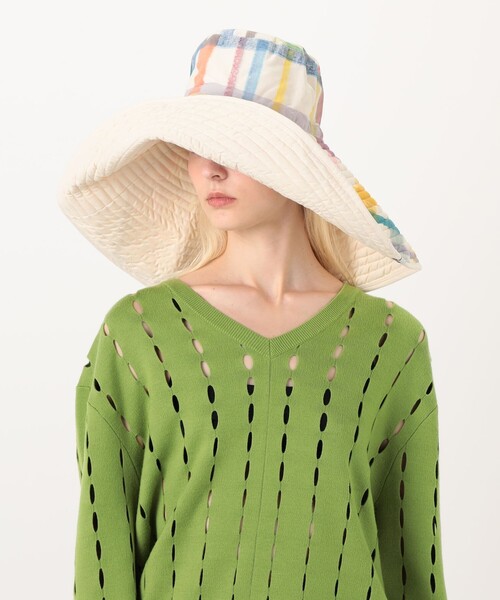 TOMORROWLAND (トゥモローランド)の「romualda PICNIC HAT リバーシブルハット(ハット・レディース・その他1・2)」の2枚目の写真