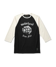 ランアモック【ROARK RUN AMOK】- Tシャツ【RUN AMOK MOTORHEAD MATHIS RAGLAN TEE RK369-BLK】