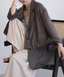 セール】cut off double jacket / カットオフダブルジャケット
